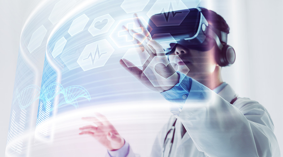 Applications of virtual reality in medical sector